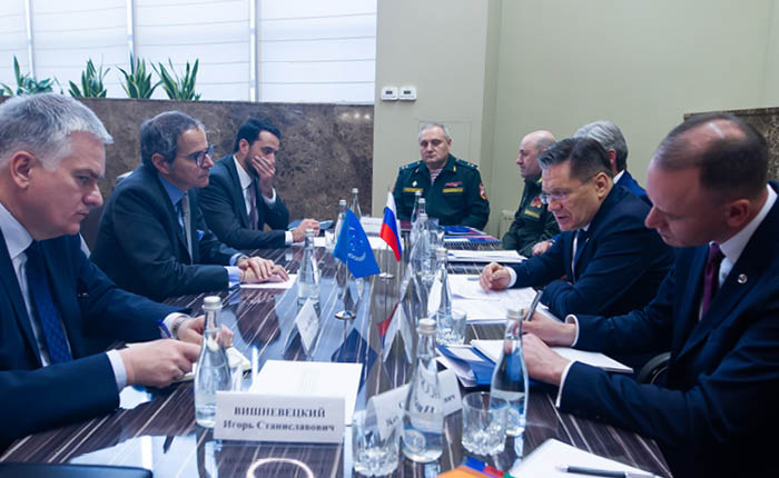 Rosatom ve UAEA Zaporijya NGS’nin güvenliğini görüştü