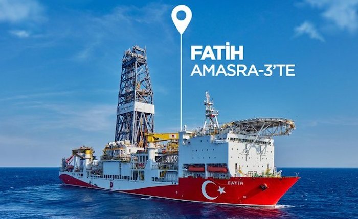 Fatih Sondaj Gemisi, Amasra-3 kuyusunda sondaja başladı
