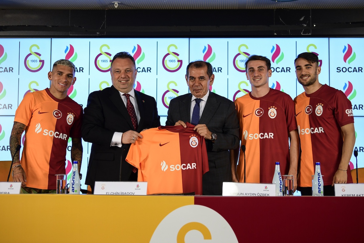 SOCAR ve Galatasaray sponsorluk için imzayı attı