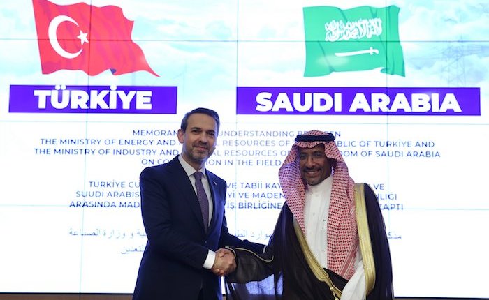 Suudi Arabistan ile madencilik işbirliği anlaşması imzalandı