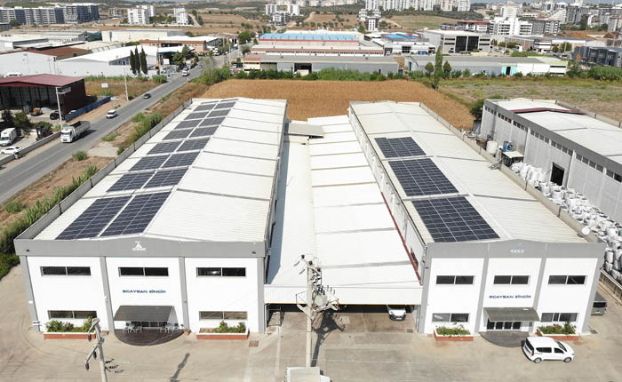 Scaysan Torbalı tesisinin çatısına GES kurdurdu