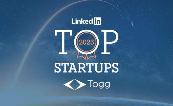 TOGG LikedIn En İyi Startuplar Listesinde birinci oldu