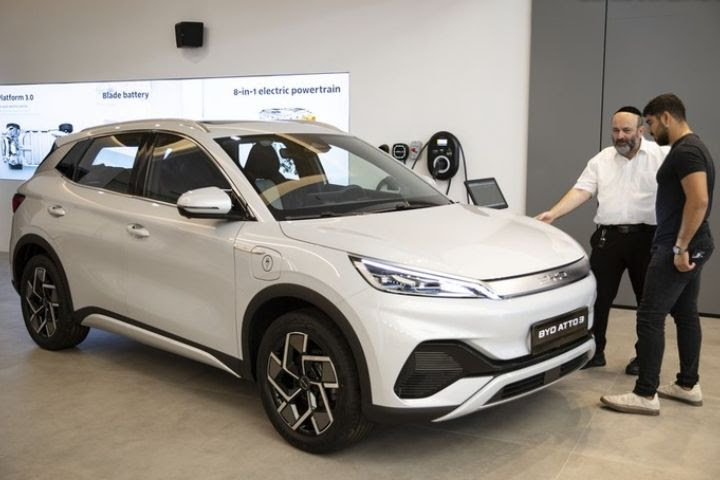 İsrail’de satılan elektrikli araçların yüzde 62.19’u Çin markası