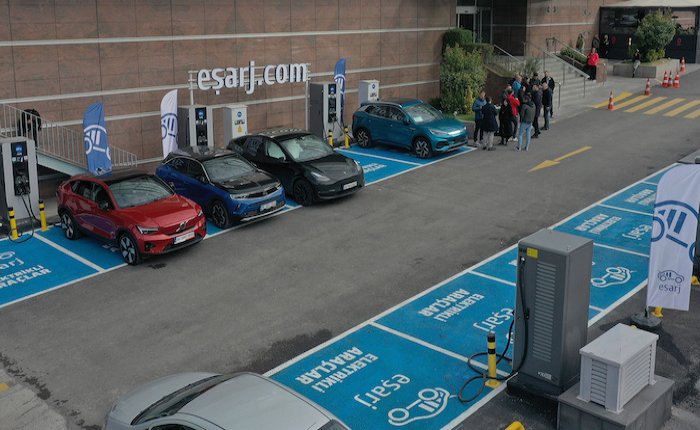 Eşarj Ankara’da 20 araçlık şarj istasyonu kurdu