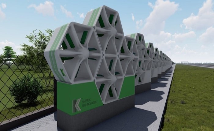 İskoç girişimden kanatsız rüzgar türbini