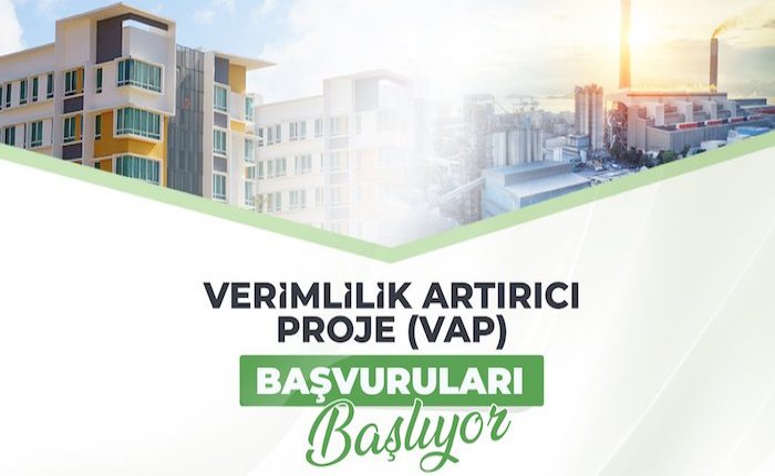 Verimlilik artırıcı proje başvuruları başlıyor