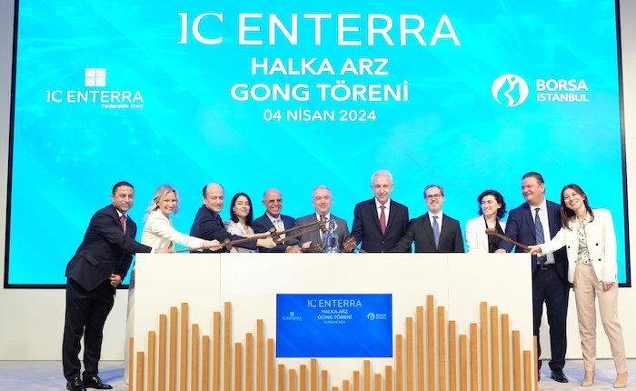 IC Enterra Yenilenebilir Enerji, borsada işlem göremeye başladı