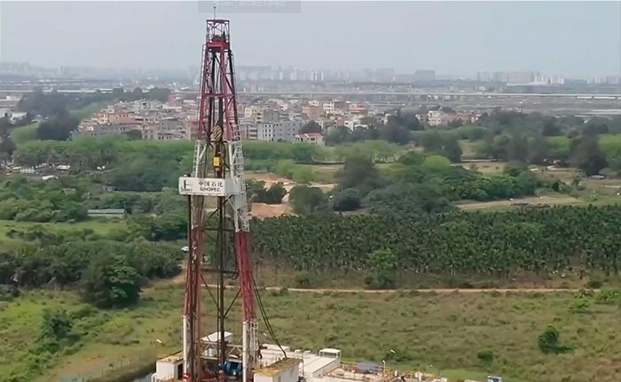 Sinopec ultra derin jeotermal sondajda 5 bin 200 metreye ulaştı