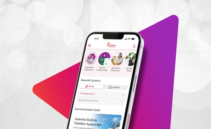 Aydem ve Gediz Perakende işlemleri mobil uygulama ile hızlanacak