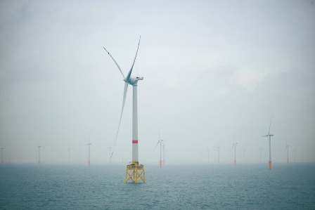 Alstom, dünyanın en büyük deniz tipi rüzgar türbinini kurdu