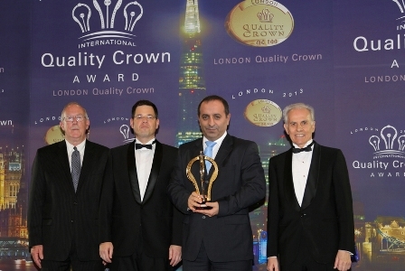 YEDAŞ`a Londra`da ‘Kalite Altın Tacı’ ödülü