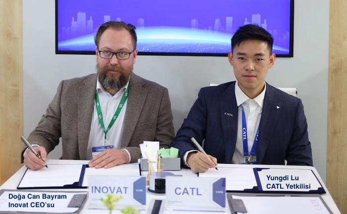 Inovat CATL’den 530 MWh’lik batarya alacak