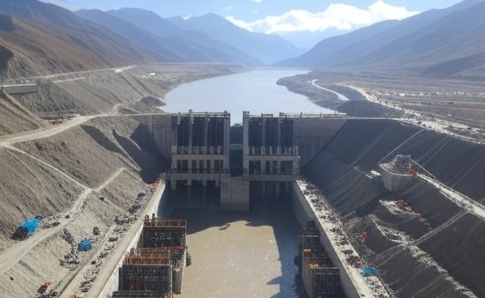 Çin dev hidroelektrik santral projesine başladı