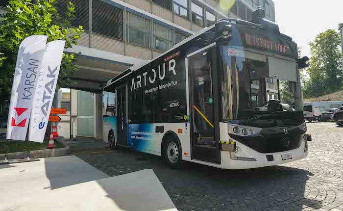 Karsan’dan İsviçre Arbon'a otonom e-ATAK teslimatı