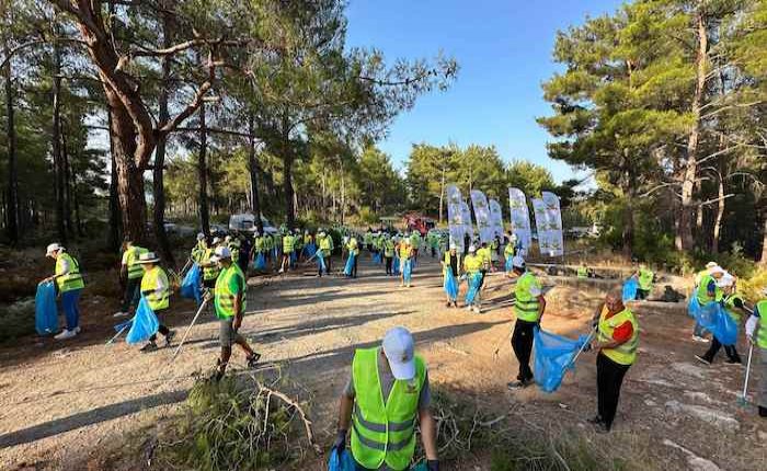 OPET yangınlara karşı çöp toplama seferberliği başlattı
