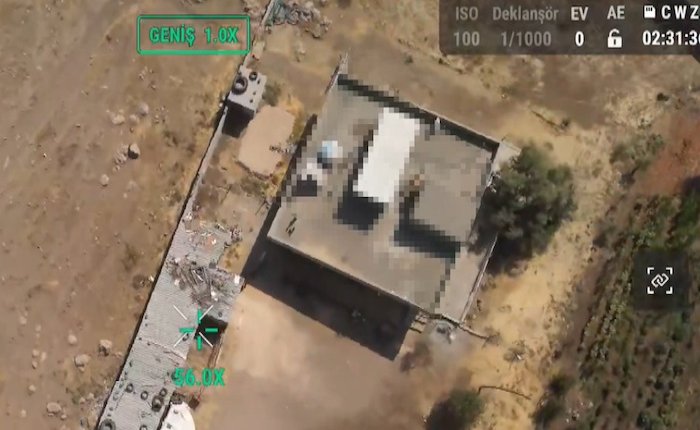 Dicle Elektrik’e ait dron silahla vuruldu