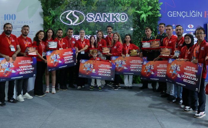 Sanko’nun Teknofest yarışmasında yenilikçi projeler ödüllendirildi