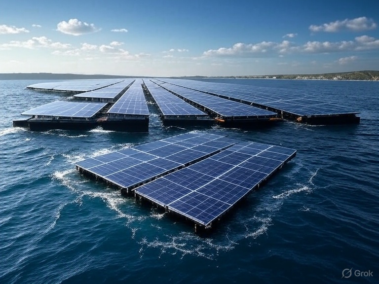 Çin 1,8 GW’lık deniz üstü fotovoltaik test sahası projesini başlattı