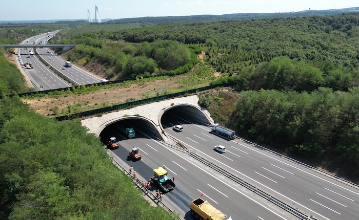 Kuzey Otoyolu’nda sürdürülebilir asfalt