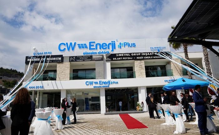 CW Enerji Bodrum'a geldi
