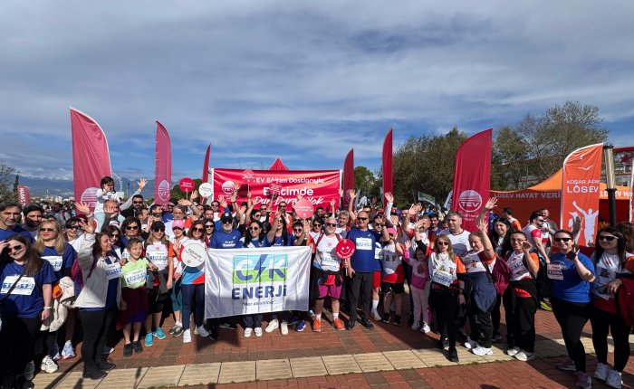 CK Enerji gönüllüleri TEV'e destek verdi