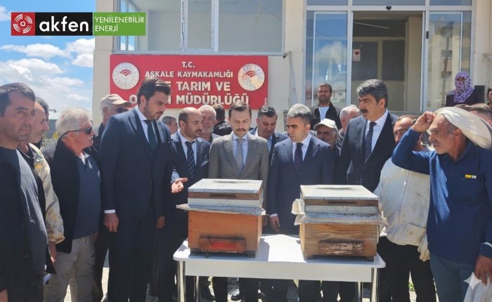 Akfen'den Erzurumlu arıcılara hibe desteği