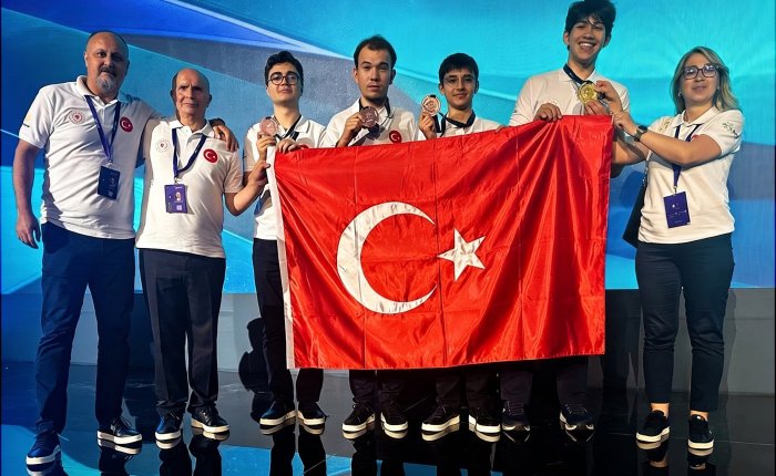 INSO 2026'da liseli gençlerden 1 altın 3 bronz