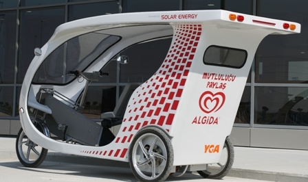 Dondurmacı Algida`dan güneş arabası