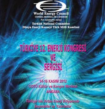 Türkiye 12. Enerji Kongresi ve Sergisi 14-16 Kasım`da