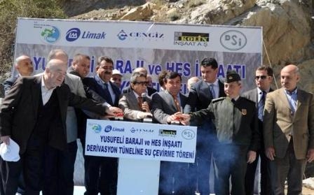 Yusufeli HES`te 7 firmadan önyeterlilik başvurusu