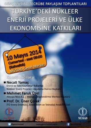 MÜSİAD nükleer enerjiyi ele alacak