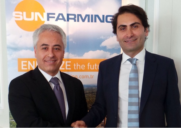 Güneşte Erkanlı Grup ve Alman Sunfarming ortaklığı