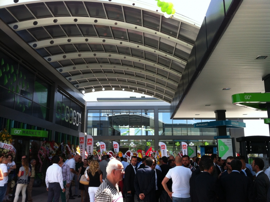 Ankara’nın ilk GO yakıt istasyonu açıldı