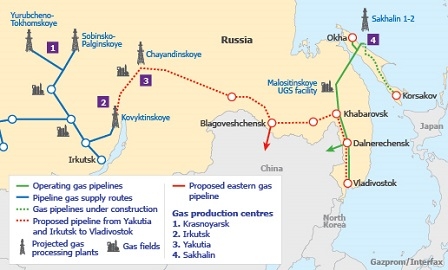 Rusya ile Çin doğalgaz boru hattını görüştü