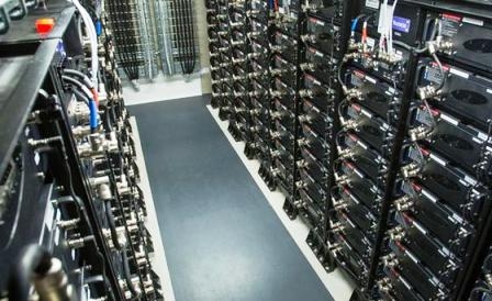 Avrupa`nın en büyük depolama tesisi devrede