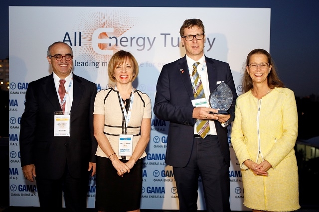 Frank Quante, Yılın Enerji Yöneticisi