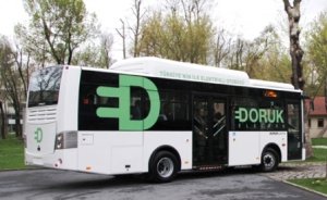Türkiye`nin ilk elektrikli otobüsü Üniversitelerde