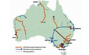 APA Avustralya doğalgaz boru hattını genişletiyor