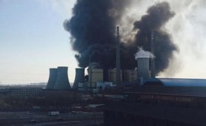 Çin`in en büyük santrallerinden birinde yangın çıktı