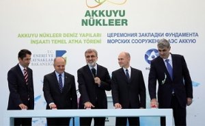 Akkuyu Nükleer`de temel atıldı