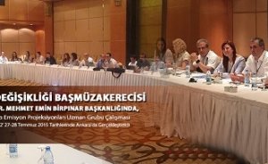 İklim değişikliği için Ankara`da toplanıldı