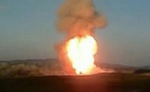 Bakü-Erzurum Doğalgaz Boru Hattı`nda patlama