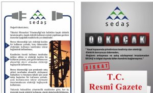 SEDAŞ'tan tüketiciye broşürlü bilgilendirme