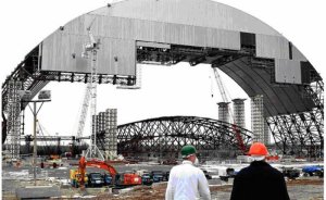 Çernobil enkazına dev çadırlı koruma