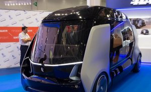 Ruslar’dan sürücüsüz elektrikli otobüs Shuttle