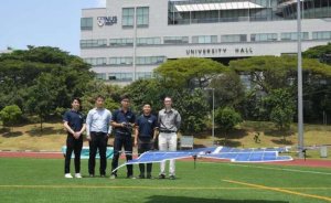 Singapurlu öğrencilerden güneş enerjili dron