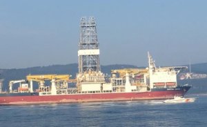 Türkiye’nin ikinci sondaj gemisi Çanakkale Boğazı’ndan geçti
