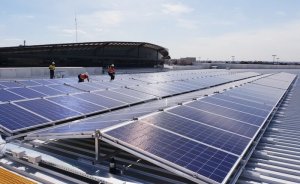 Ticari çatılar için ilk mobil güneş panelleri üretildi