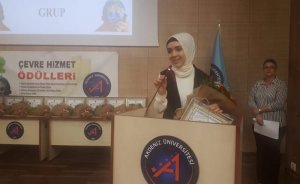 Akdeniz Üniversitesi’nden Mimsan’a çevre hizmet ödülü