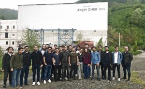 Üniversitelilerden Aksu HES’e ziyaret